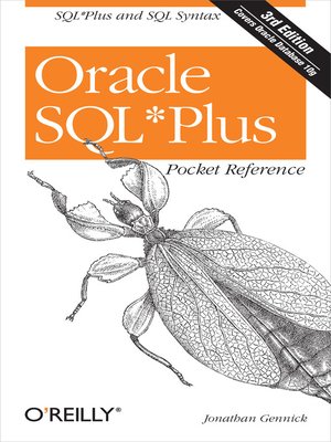 cover image of Oracle SQL*Plus Pocket Reference
